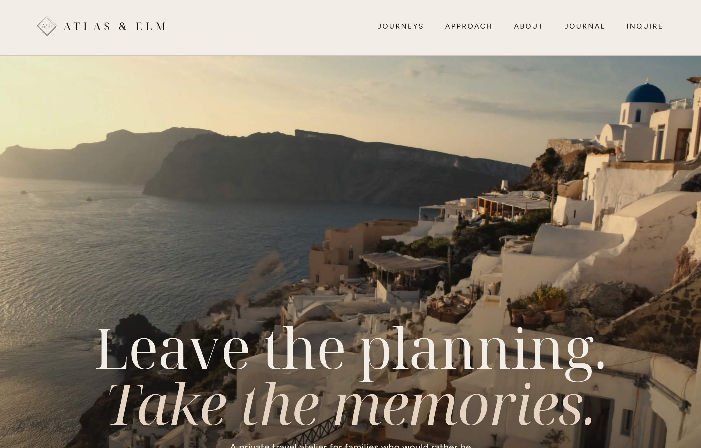Atlas & Elm — Bespoke travel