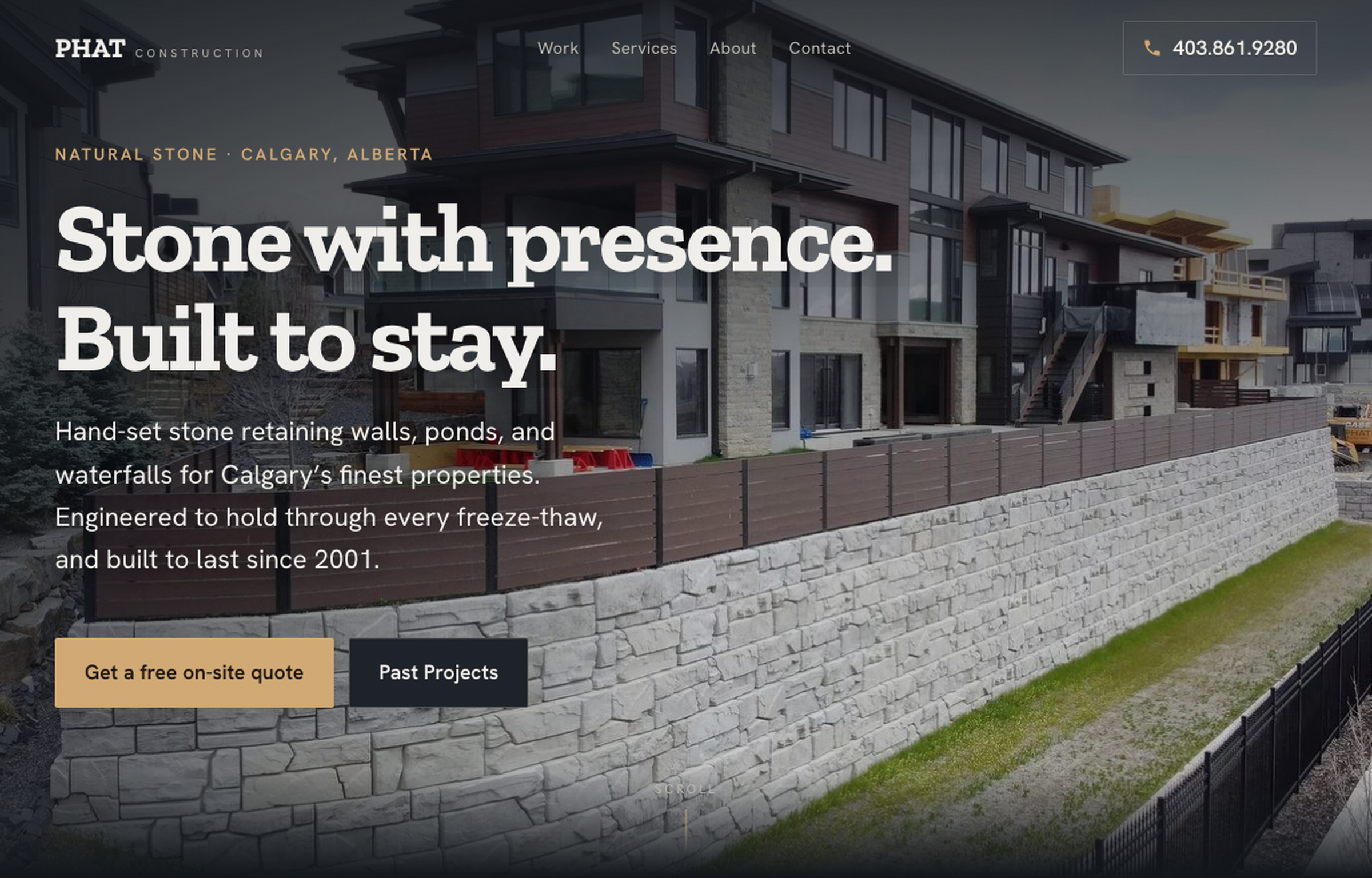 Phat Construction — Stonework