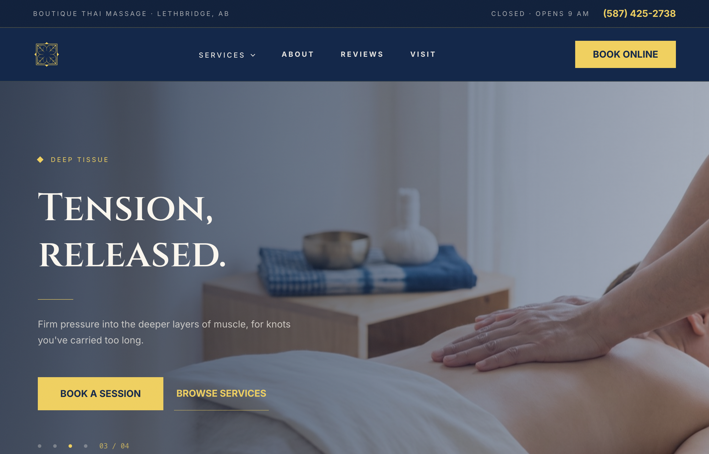 Real Thai Massage Therapy — Wellness